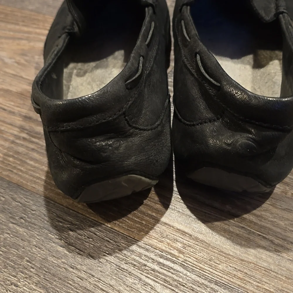 UGG Alder Shearling Line Loafers | Black | Size‎ 12 | Leather​